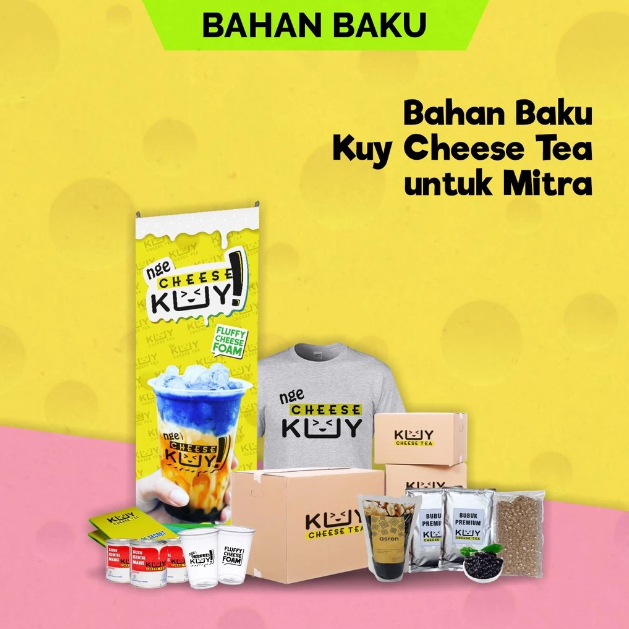 

Jual Bubuk Minuman Varian Rasa Kuy Cheese Tea - Bahan Baku 1kg