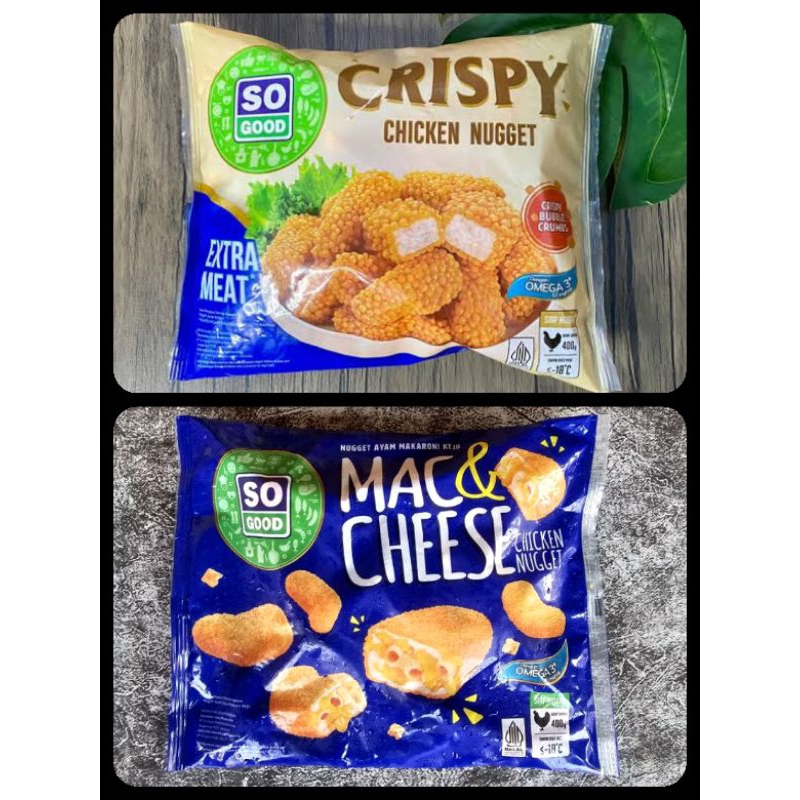 

So Good Crispy Chicken Nugget / So Good Mac & Cheese Chicken Nugget