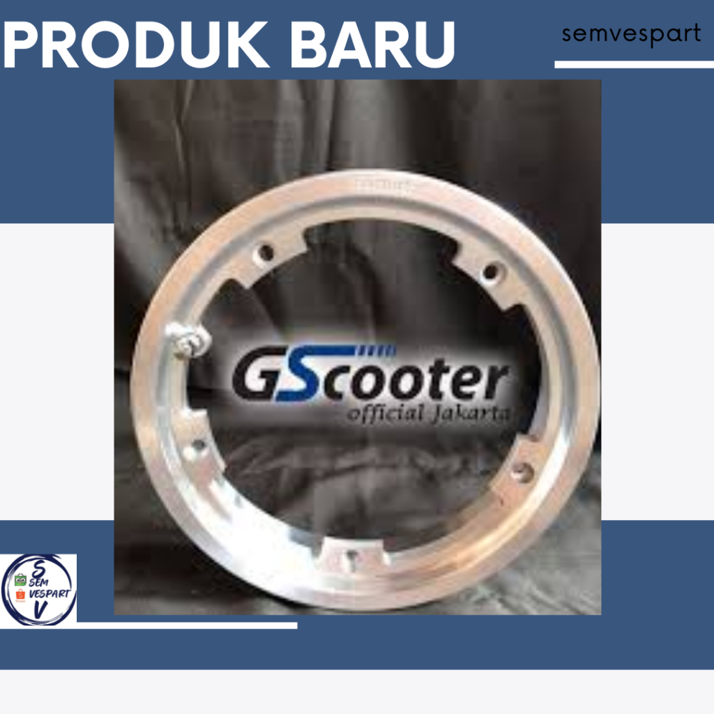 velg   VESPA gs scooter mg hitam R10 ALL VESPA