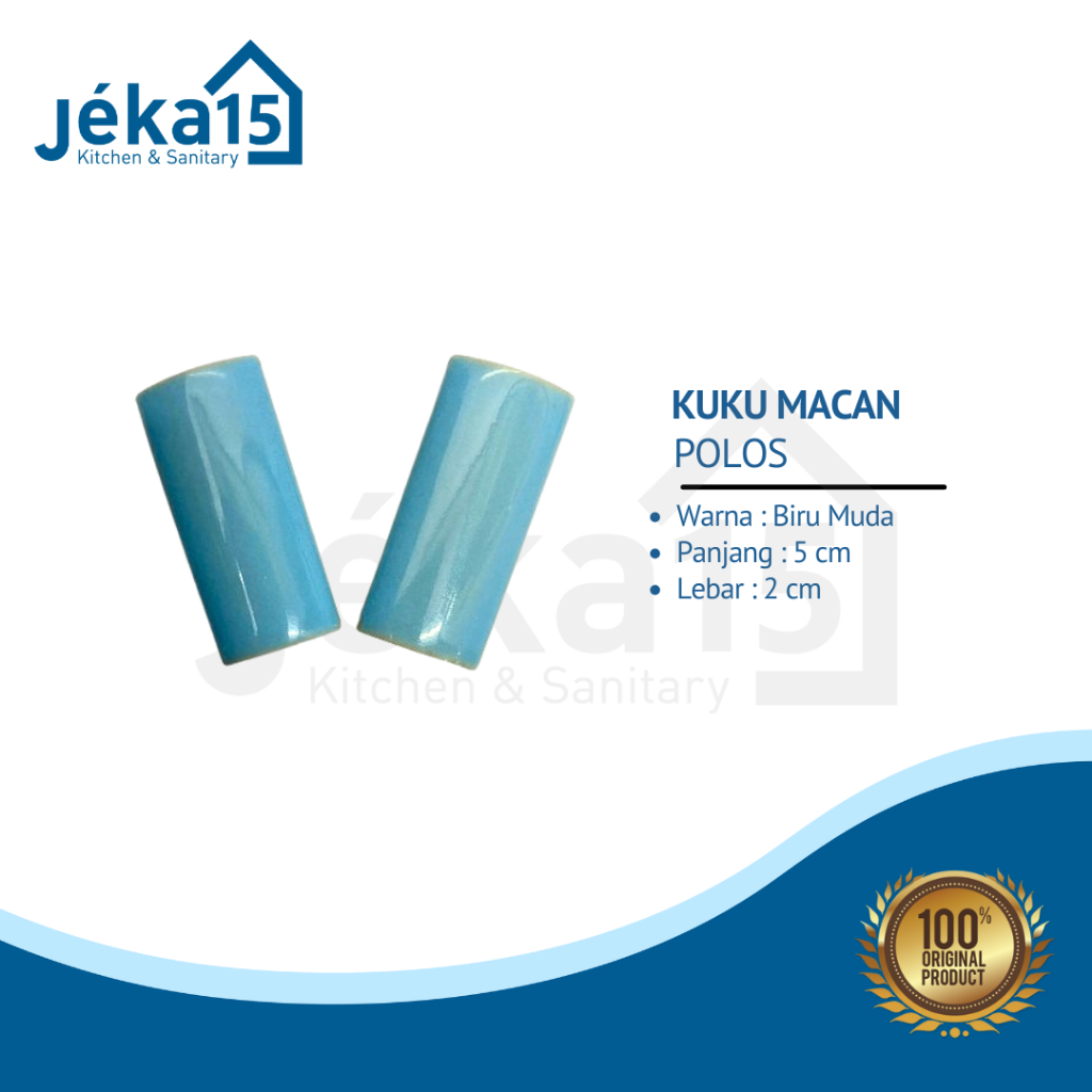 KUKU MACAN KERAMIK 5 CM | BONBON KERAMIK | LIST KERAMIK POLOS