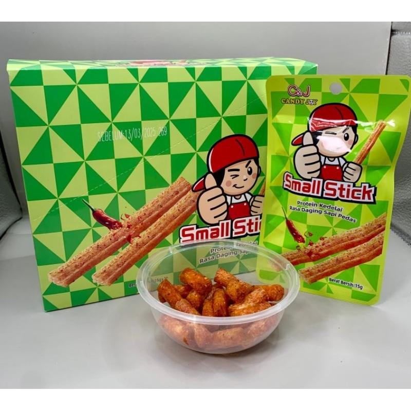 

Latiao Viral Small Stick Rasa Daging Sapu Pedas 1 isi 20 pcs