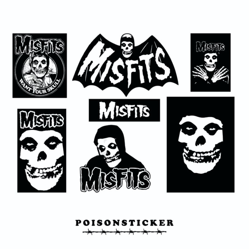 

STICKER PACK BAND MISFITS