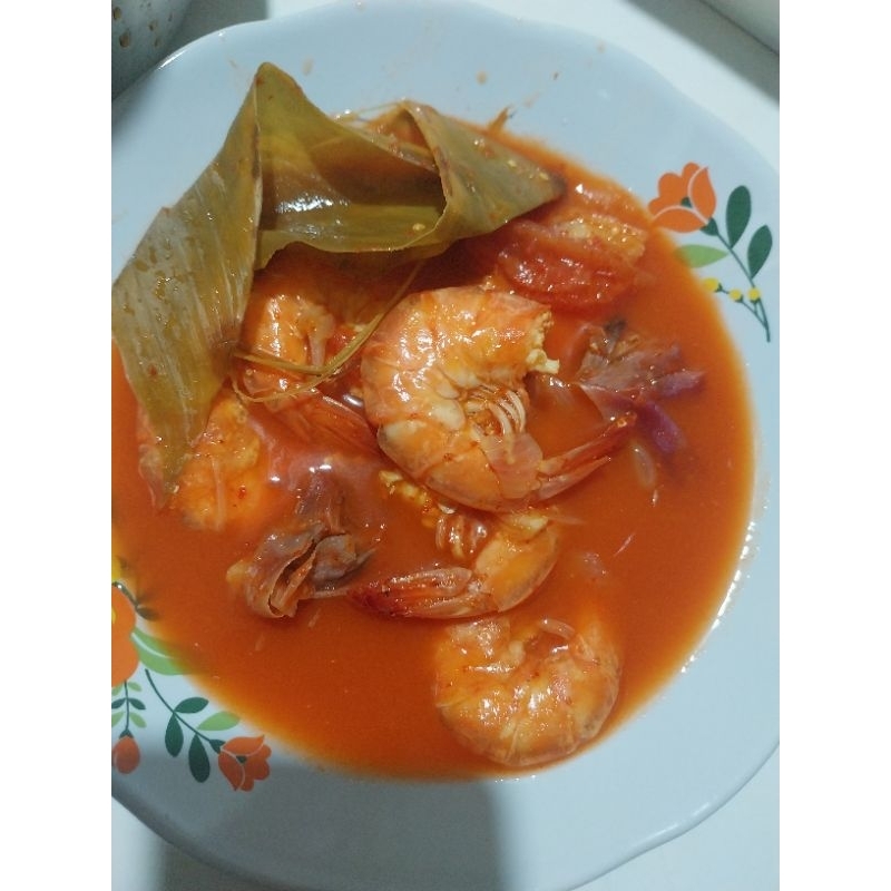 

masakan mandailing asam pade udang