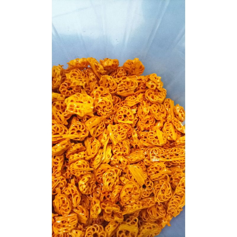 

KERUPUK SEBLAK KERING MAMANG RAFAEL PEDAS DAUN JERUK