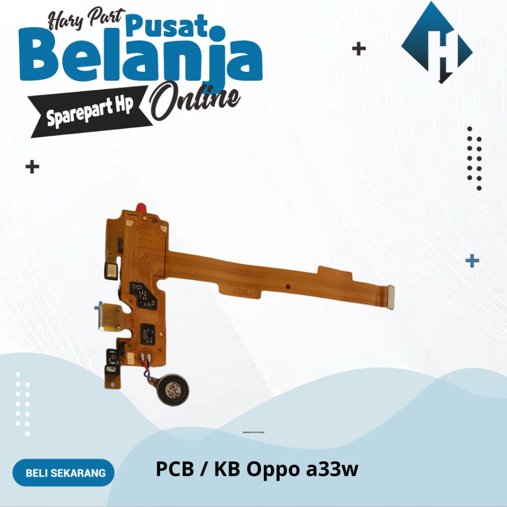PCB Board Charger  ( Papan Konektor Cas ) OPPO A33W
