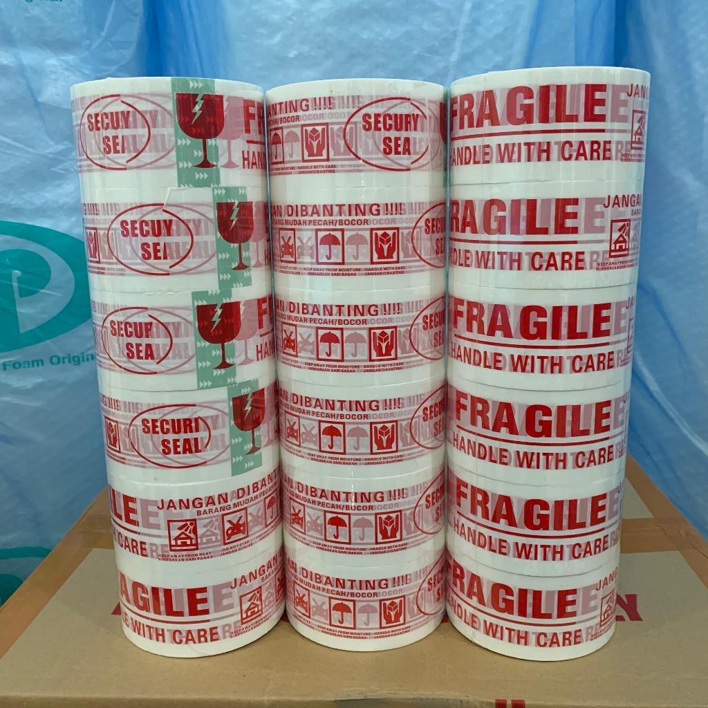 

LAKBAN FRAGILE JANGAN DI BANTING MERAH DAN PUTIH