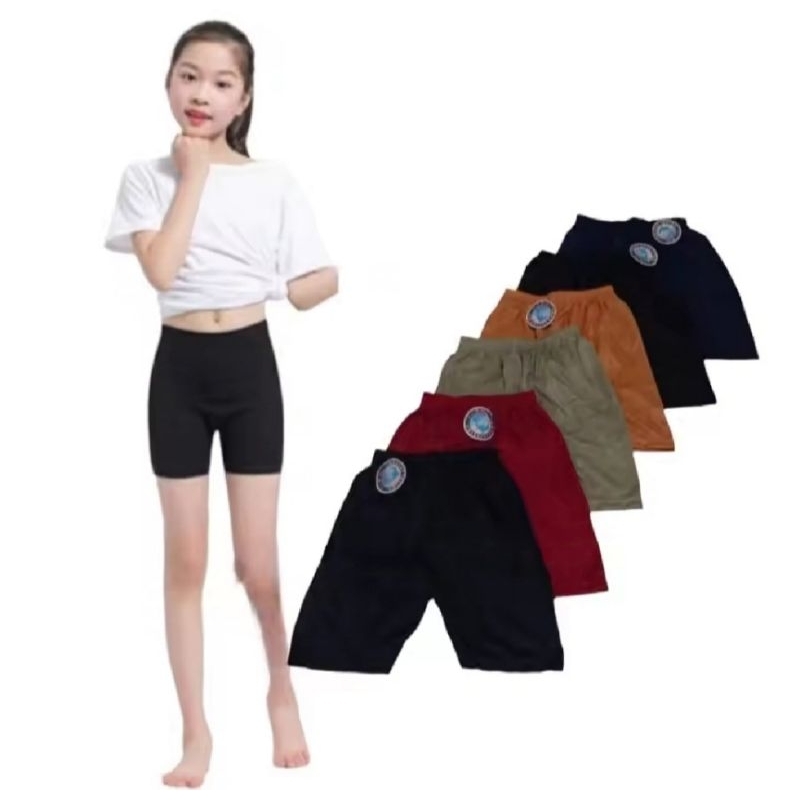 Grosir 12 Pcs/Perlusin Celana Short Shot Sot Pendek Anak Perempuan TK SD SMP SMA Terlaris