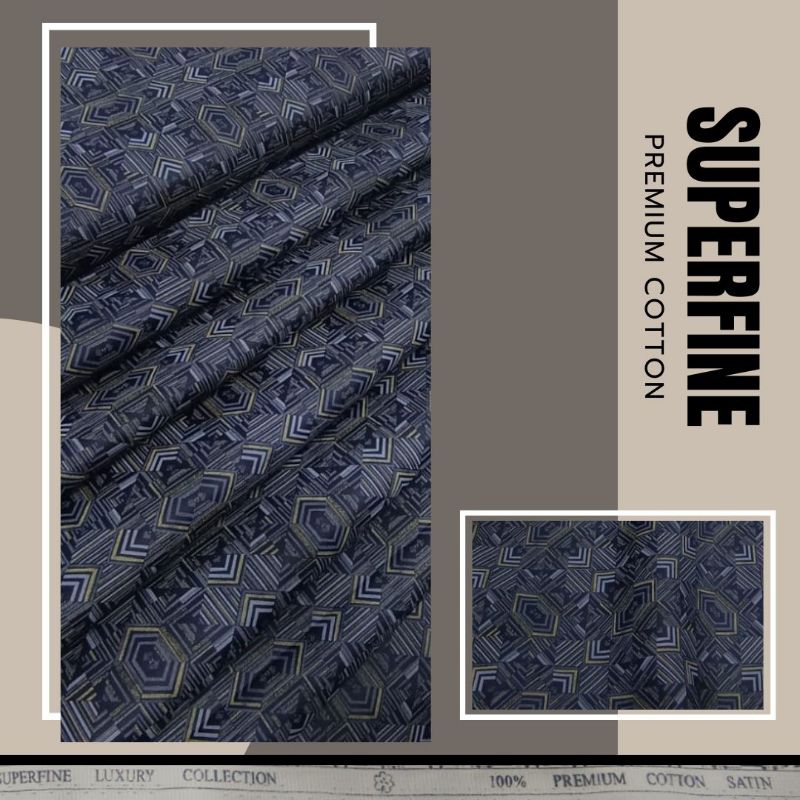 SUPERFINE KAIN KEMEJA KATUN KEMEJA PRIA