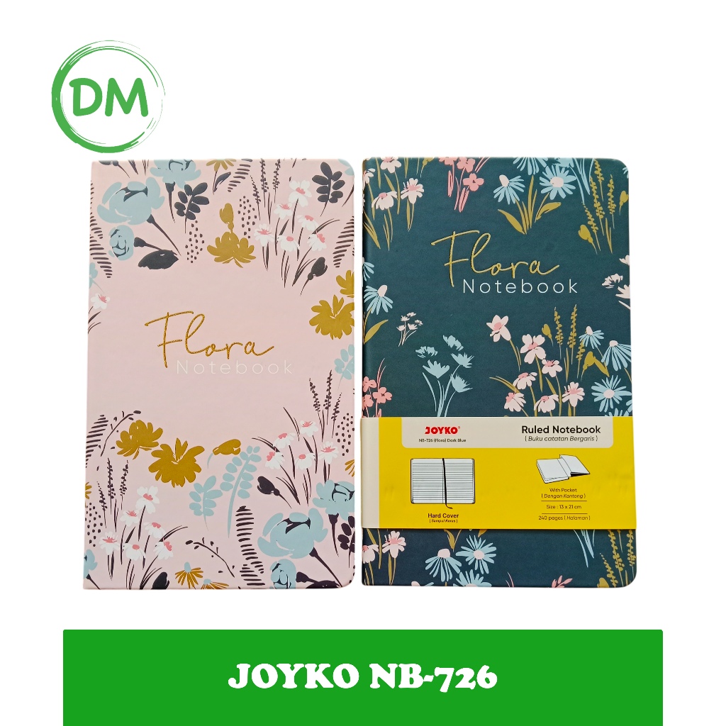 

JOYKO NB-726 FLORA MEMO / BUKU CATATAN NOTEBOOK