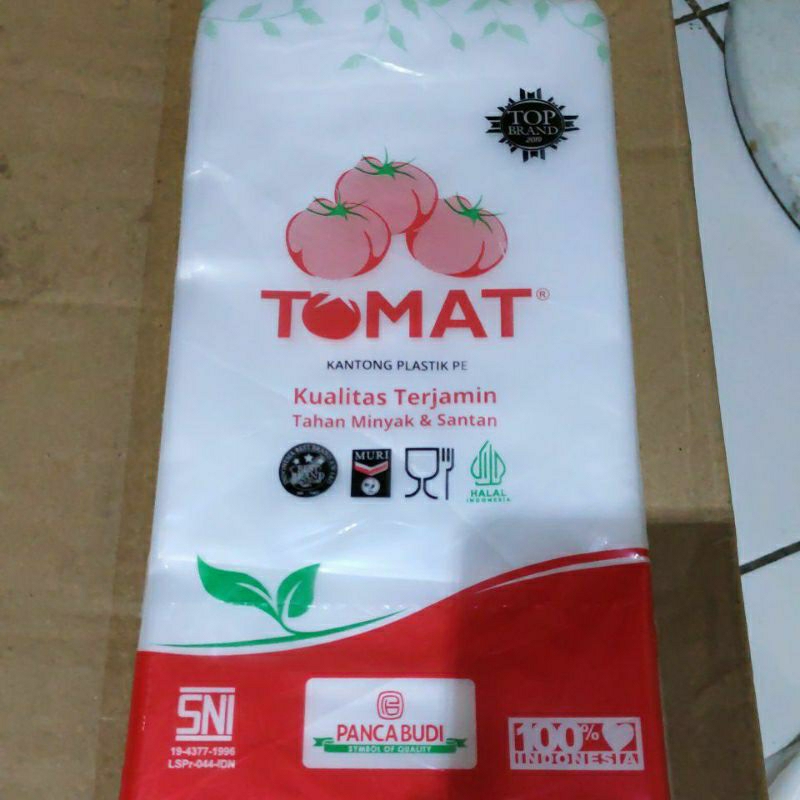 plastik pe tomat 12x25