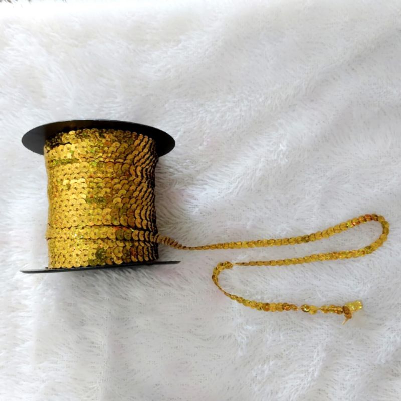 Payet datar renteng payet meteran payet baju ramboci borci meteran dan payet ramboci datar 6 mm