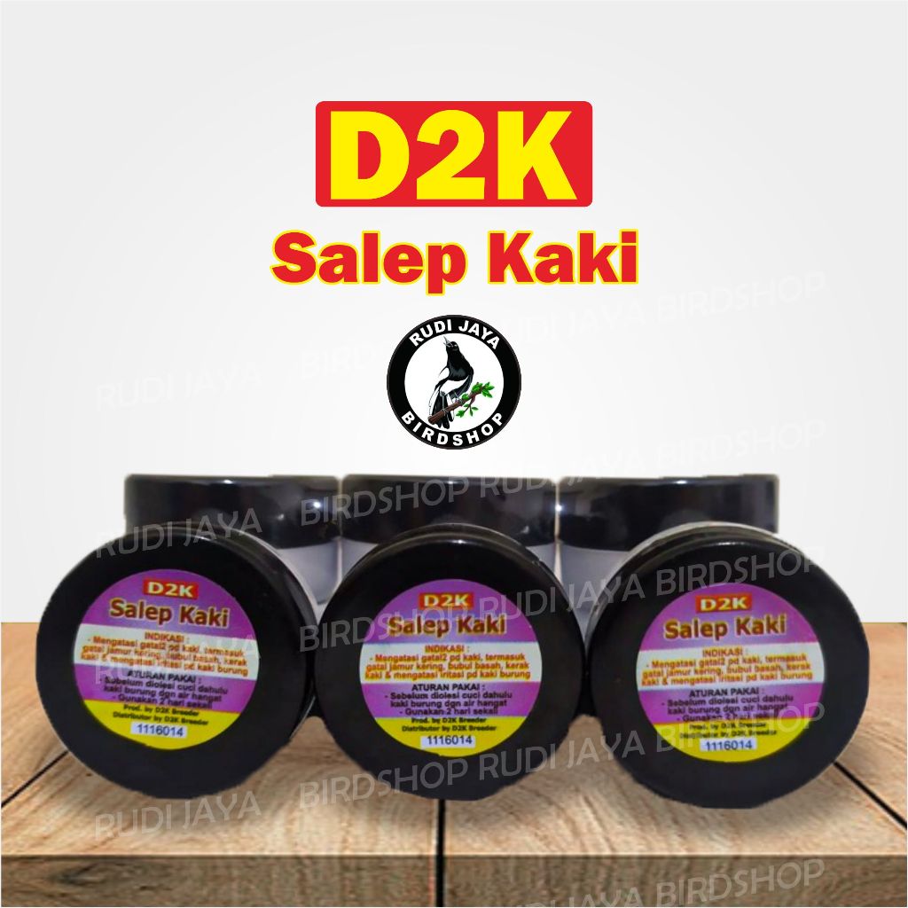 SALEP KAKI BURUNG D2K SALEP OBAT OLES KAKI BURUNG KENARI PLECI MURAI KACER LOVEBIRD DLL SAKIT GEJALA