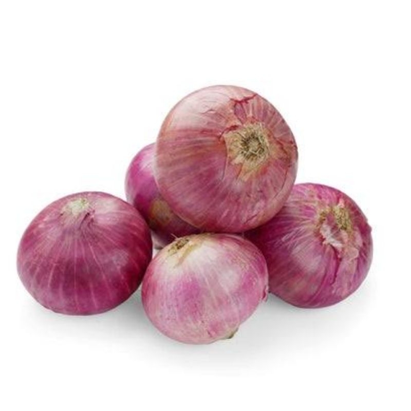 Red Onion - Bawang Bombay Merah - Bombay Ungu - Bawang Merah India - Bawang Peking - Fresh - per KG