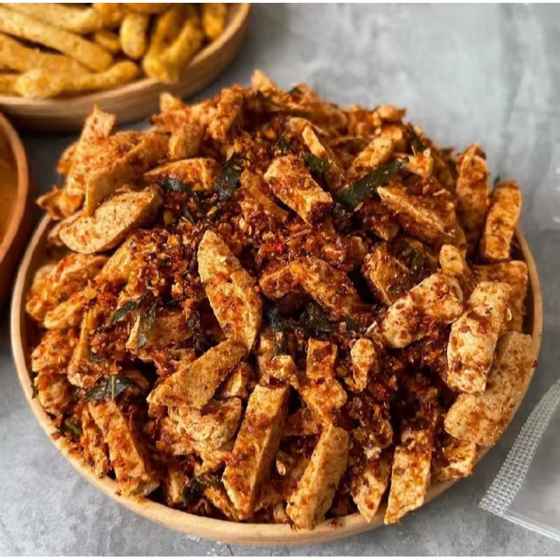 

STIK BASRENG DAUN JERUK/ STIK BASRENG ORIGINAL/ STIK BASRENG BALADO/ JAJANAN/ CEMILAN STIK BASRENG 200 GR