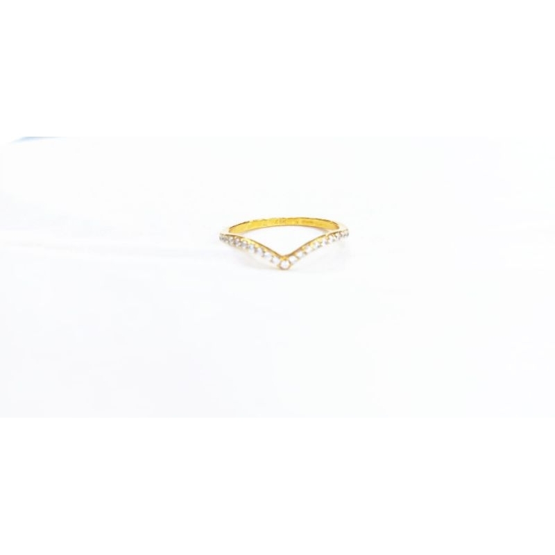 cincin aurel mas 375 berat 1grm /cincin mata baris