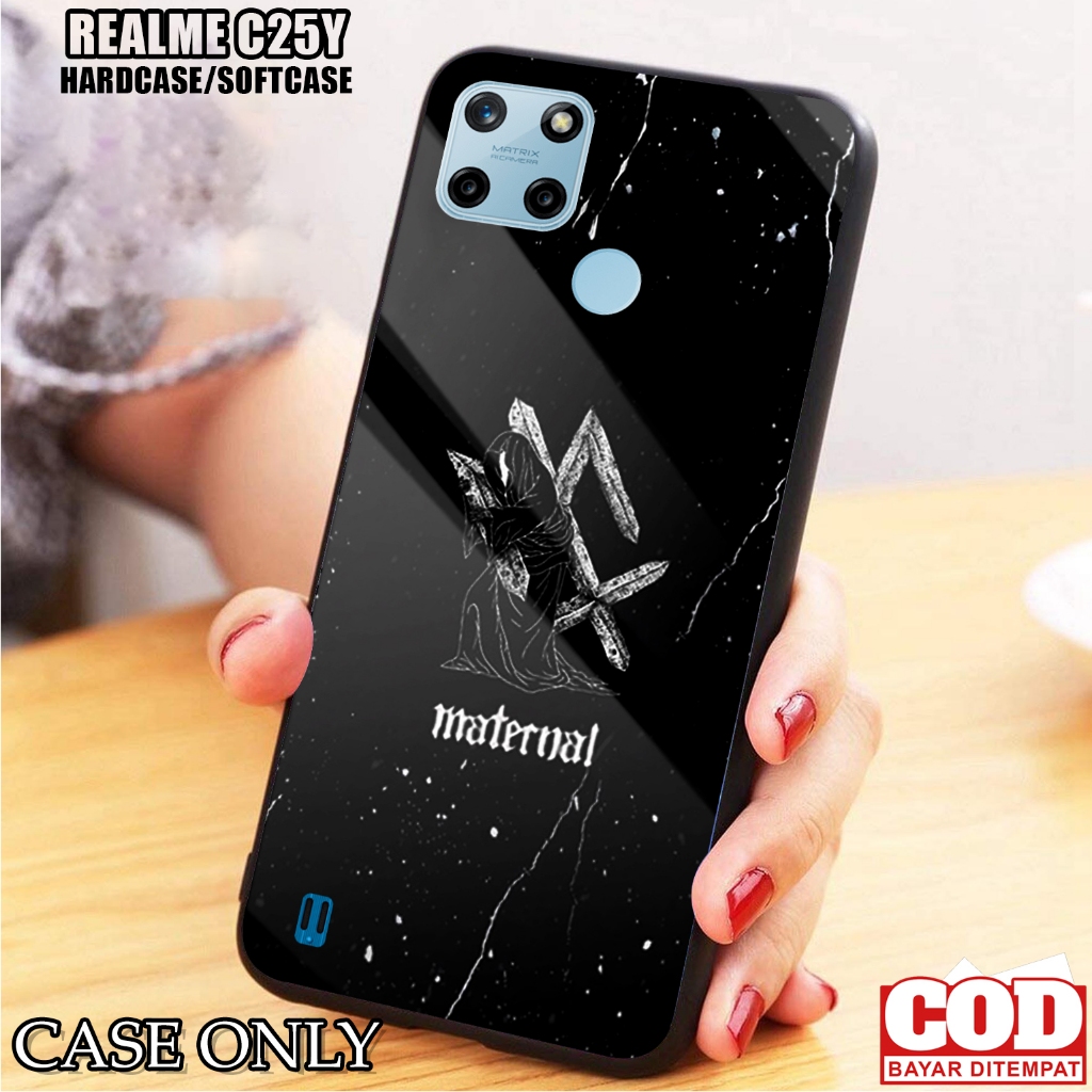 Case REALME C25Y - Casing REALME C25Y [ MTRNL ] Silikon REALME C25Y - Kesing Hp - Casing Hp  - Case 