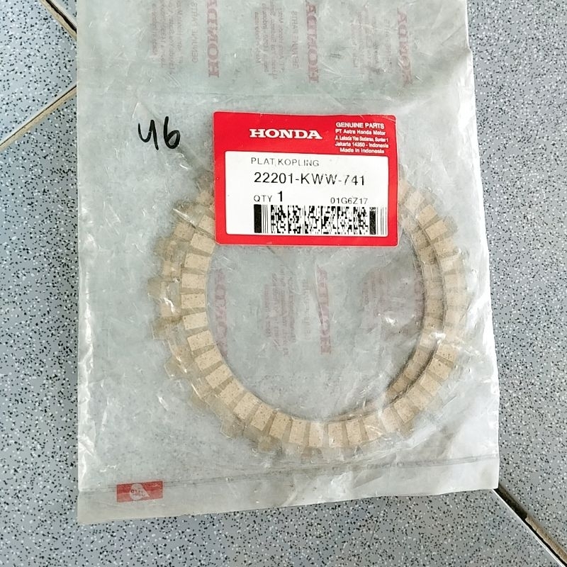 kampas kopling revo absolute original 22201KWW741