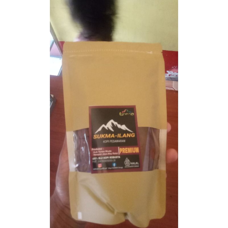 

kopi robusta premium 180 gram petik biji merah