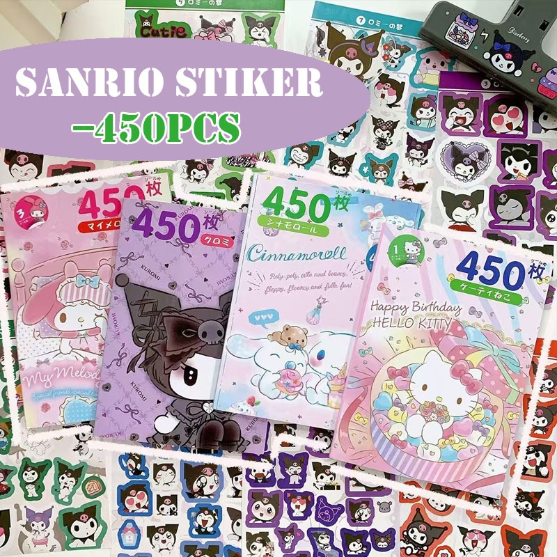 

450PCS ticker /buku san-rio stiker lucu/450pcs Stiker Kartun
