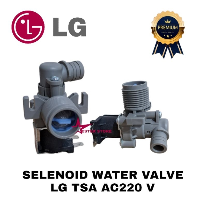 Selenoid water inlrt valve LG TSA 10 AC 220v WV81150  Selenoid water valve mesin cuci LG top loading