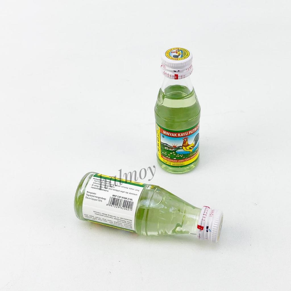 MINYAK KAYU PUTIH CAP AYAM 25 ML ( BOTOL KACA )