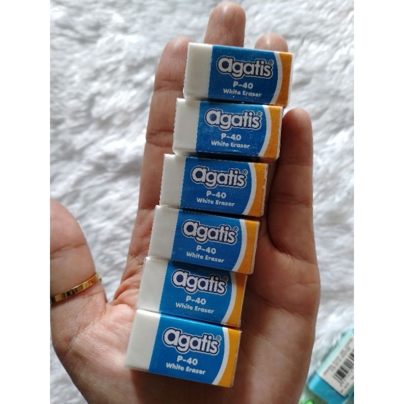 

Penghapus / Stip AGATIS Putih Kecil P-40