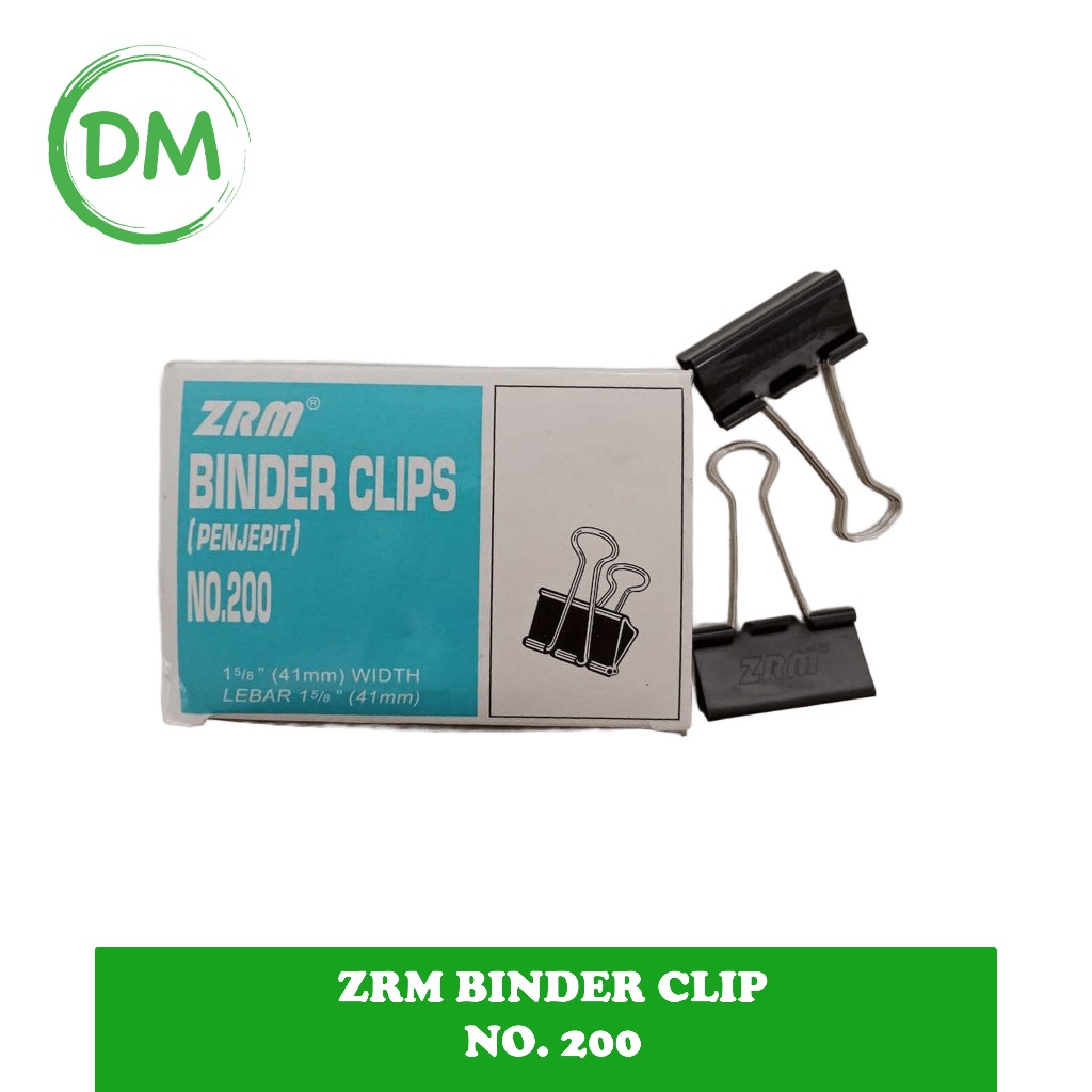 

DM- Binder clip ZRM 200 hitam