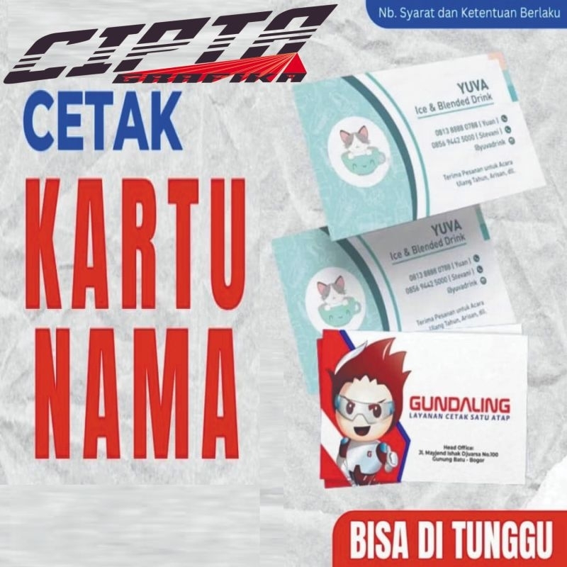 

CETAK KARTU NAMA 2 SISI TERMURAH