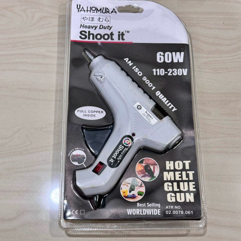 

Hot glue gun 60W hot melt gun alat untuk lem tembak lem bakar besar Gun lem tembak besar 60watt Hot glue gun besar