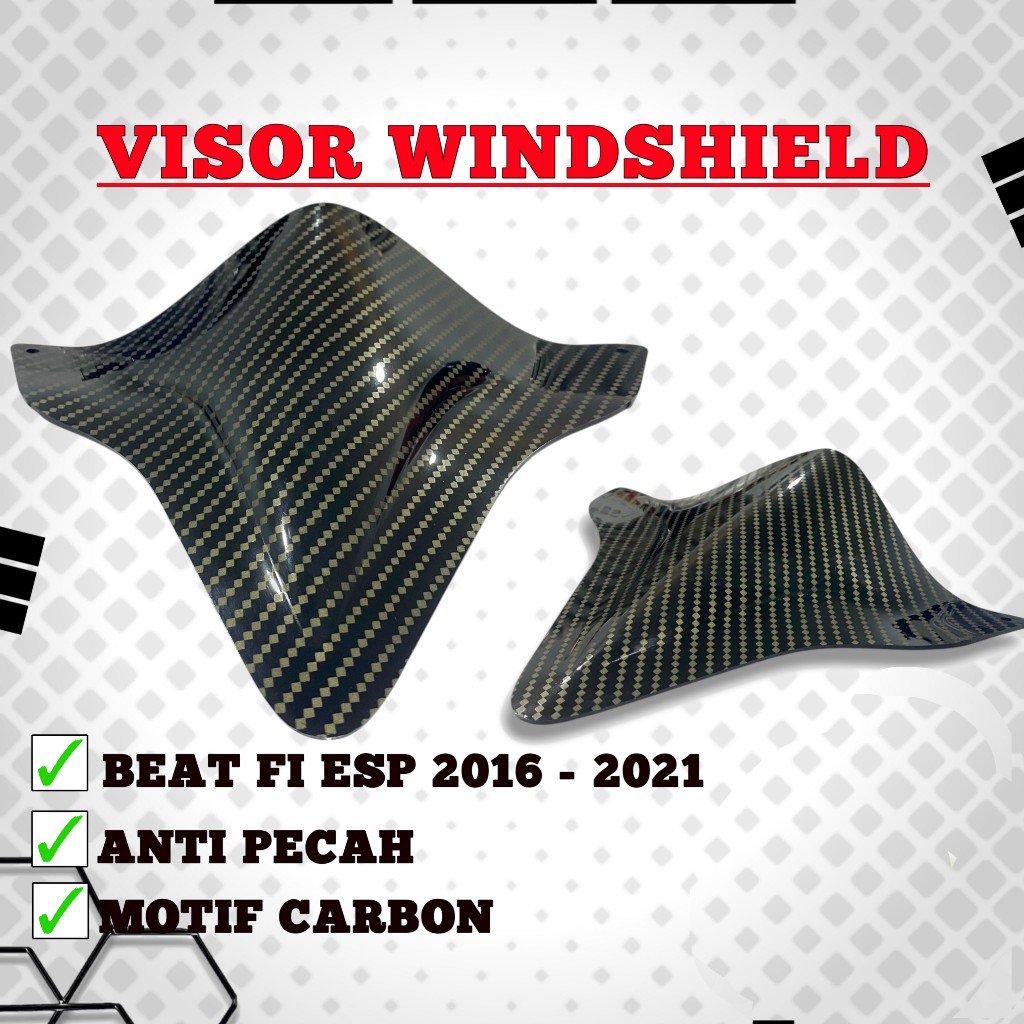 VISOR WINDSHIELD BEAT FI VISOR BEAT ESP FI 2016 - 2019 WINDSHIELD BEAT ESP