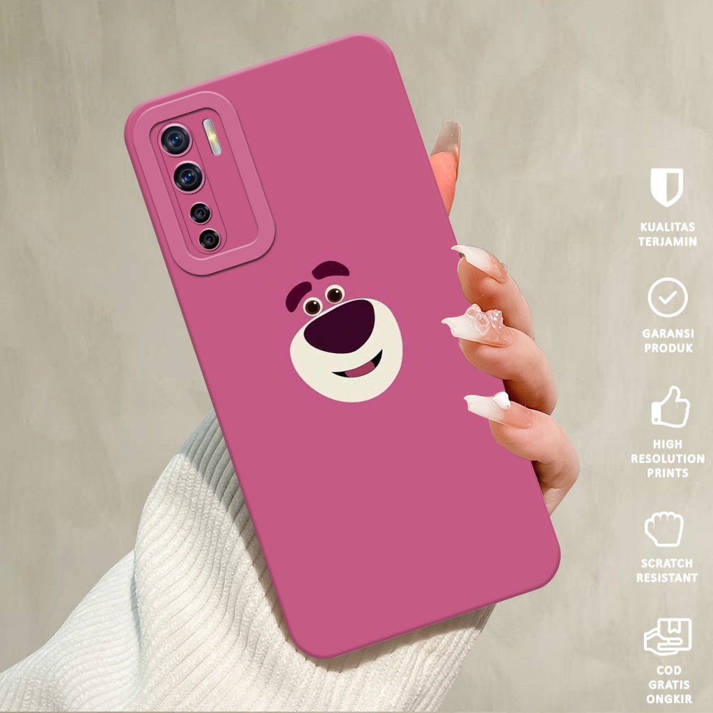 Case Hp Oppo Reno 3/Oppo A91 - Casing Hp Oppo Reno 3 - Softcase Oppo Reno 3 Motif LOTSO - Case Hp - 