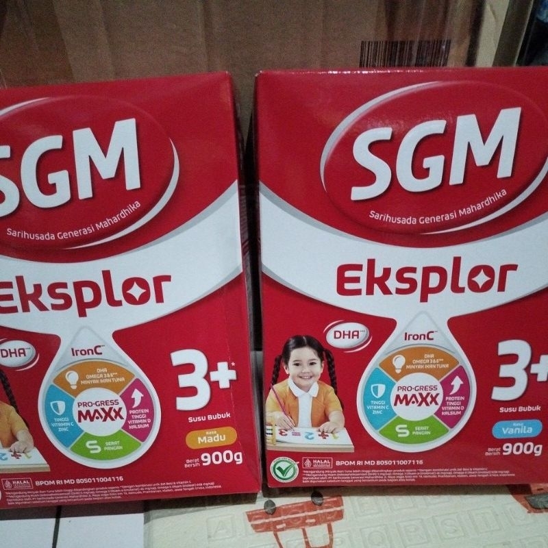 SGM 3+ 900gr madu vanila. SGM 3 900gr