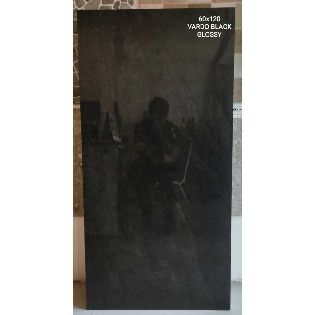 Granit Infinity Vardo Black 60x120 - Kilat Glazed Glass