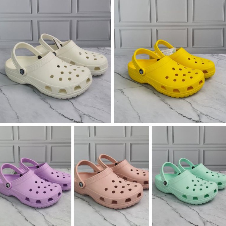KODE Q62N CROCS LITERIDE CLASSIC WOMEN  SANDAL CROCS WANITA  SANDAL SEPATU WANITA  SANDAL SELOP WANI
