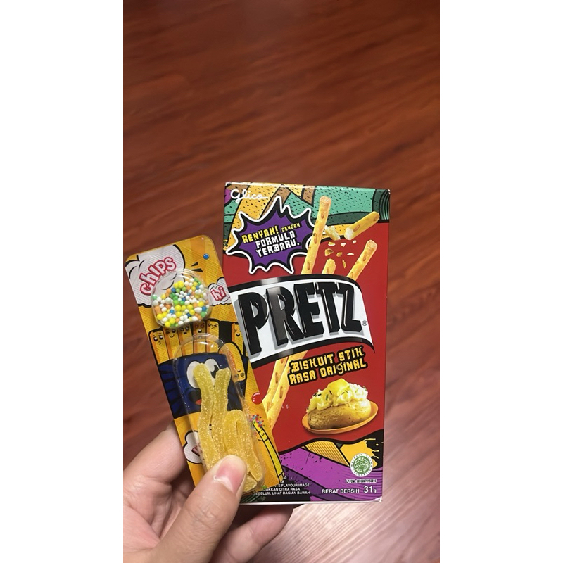 

(Free Candy) Pretz - Biskuit Pretzel Stick Glico Original