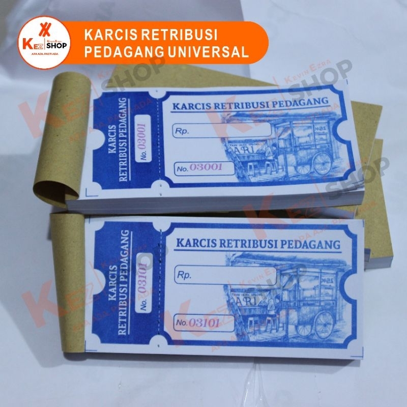 

Karcis retribusi pedagang universal isi 100 lembar murah #karcismurah #nota #kertas #karcisparkir