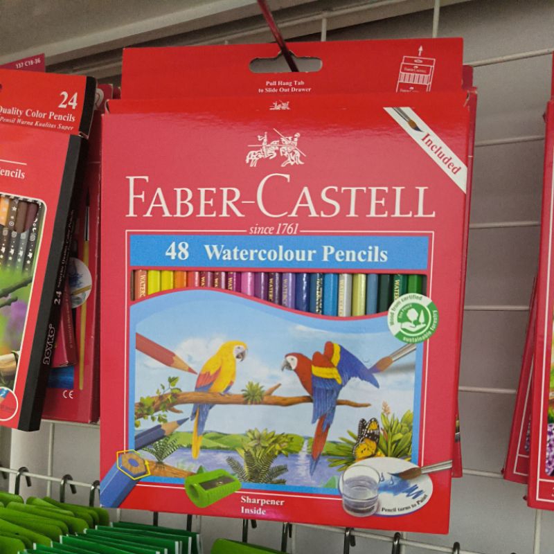 

Pensil warna 48 Water colour Faber Castell