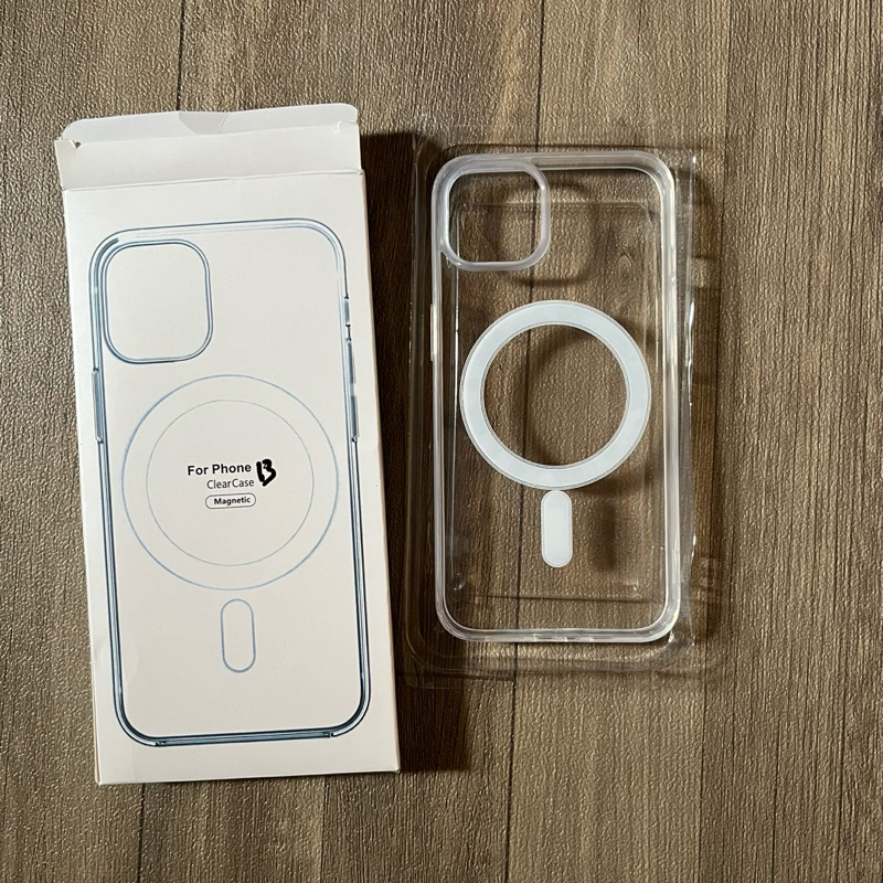 MAGSAFE Clear Case & Silicone Case Pink Iphone 13