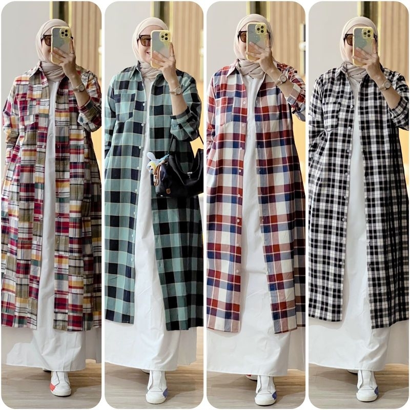 Ready Azeena Gagil Zoyya Gagil by Ova dan JUBAILA Gagil by Ova Gamis Muslim Original