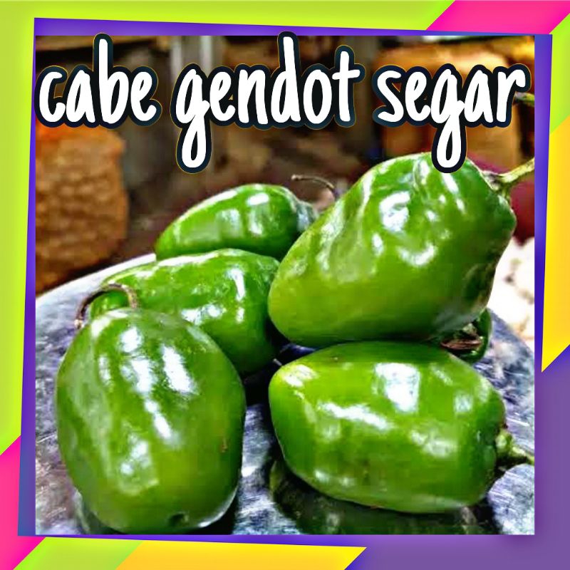 

CABE GENDOT 1kg ASLI DIENG