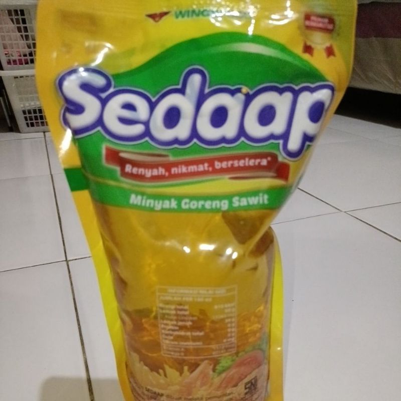 

Minyak Goreng Sedap Kemasan Refill 1Lt