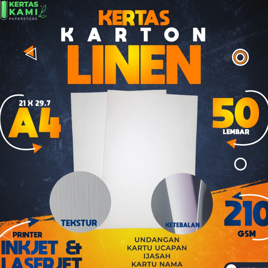 

Terkini Kes n 21 gsm A4 isi 5 lembar Kes Tebal Tekstur Kotak Putih A4 21 gram Kes Undangan Karton Ih Sertifikat Kartu Ucapan ukuran A4