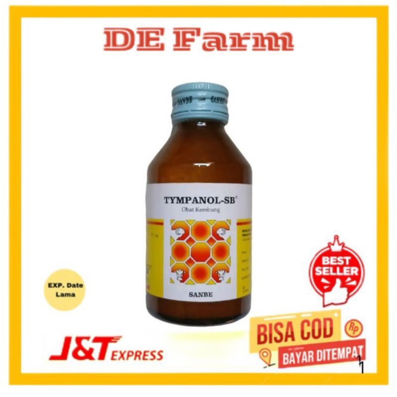 Tympanol SB obat kembung hewan ternak domba