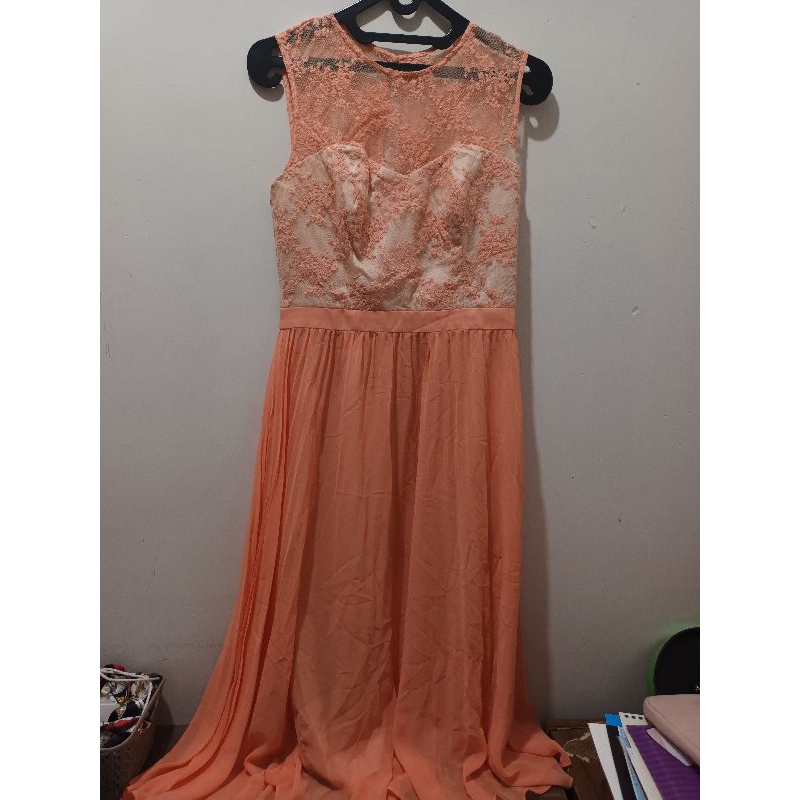 gaun pesta wanita preloved