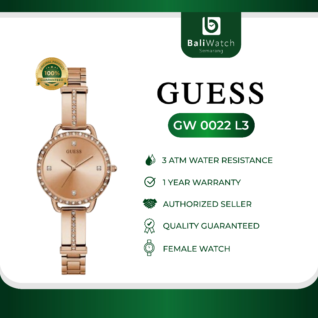 Guess GW 0022 L3 Jam Tangan Wanita