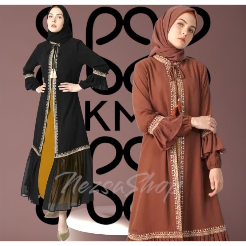 Abaya HIKMAT A9677-02 ORIGINAL + hijab**