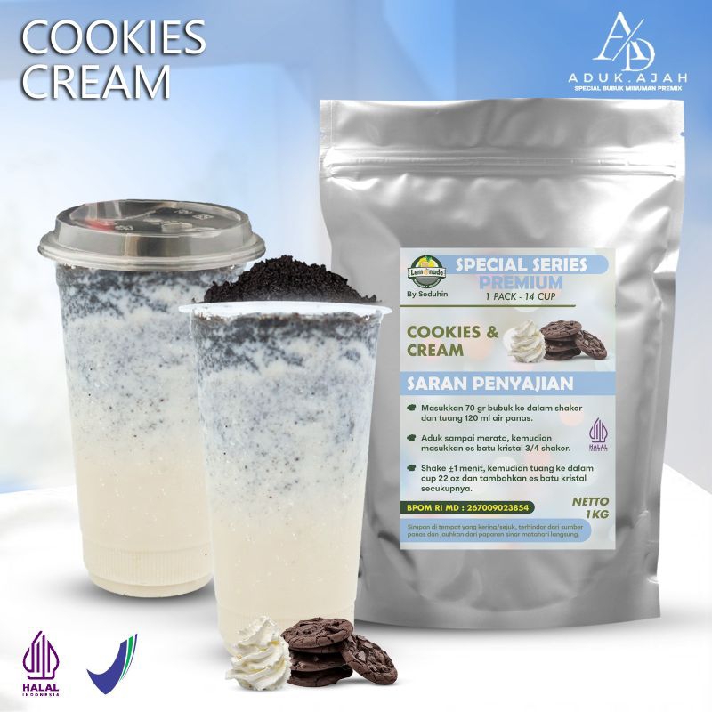 

BUBUK COOKIES CREAM 1KG - ADUK AJAH