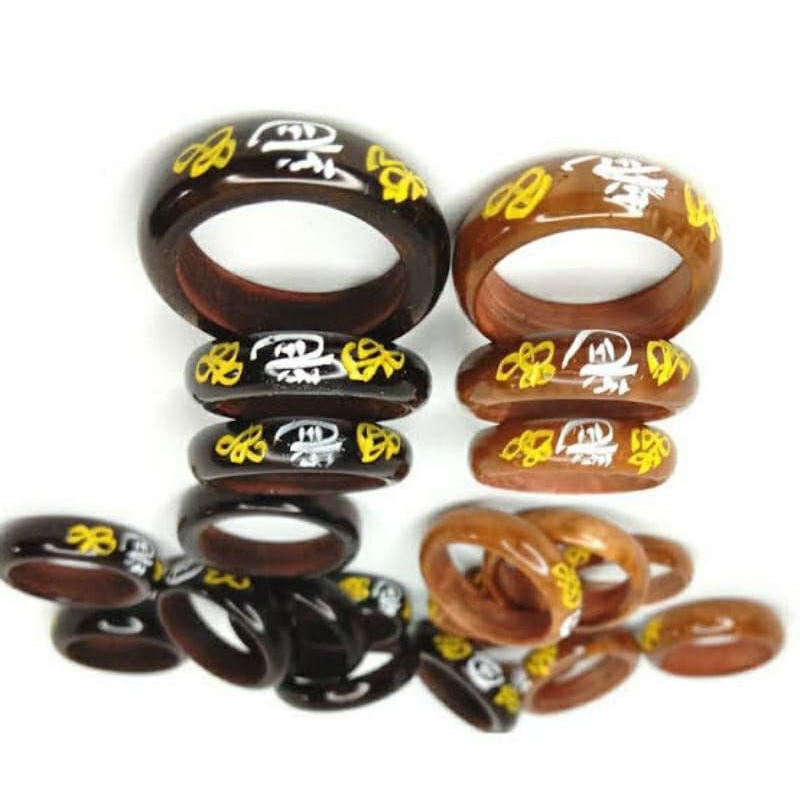 CINCIN KAOKAH RAJAH coklat & Hitam