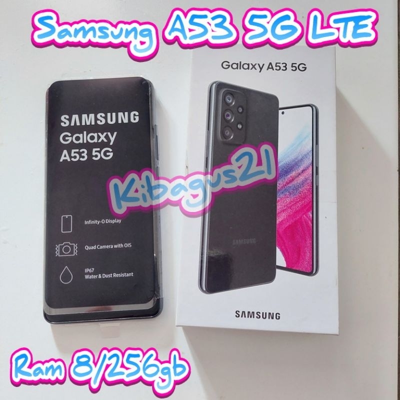 Samsung A53 5G LTE RAM 8/256GB Fullset ORI SEIN