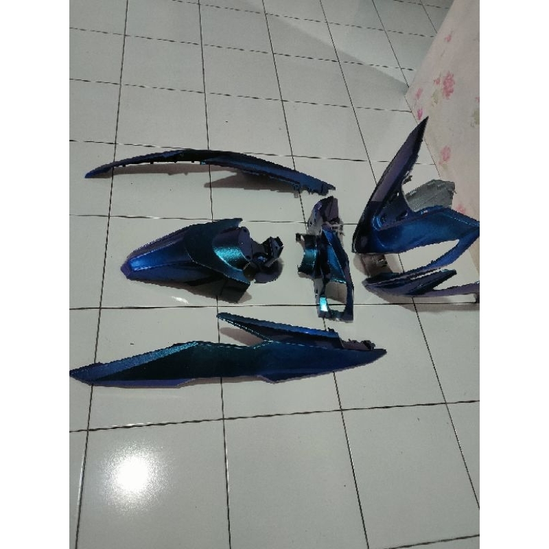 BODI HALUS HONDA BEAT NEW FI ESP ECO STREET 2017 HIJAU BUNGLON CUSTOM WARNA VARIASI